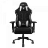 SILLA GAMER GAME FACTOR CGC600 V2 NEGRO/BLANCO TELA RECLINABLE
