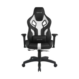 SILLA GAMER REDRAGON CAPRICORNUS C502 NEGRO Y BLANCO CUERO SINTETICO