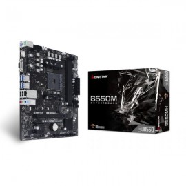 TARJETA MADRE BIOSTAR B550MH DDR4 HDMI M.2 PCIe SOC AM4 3rd AMD RYZEN