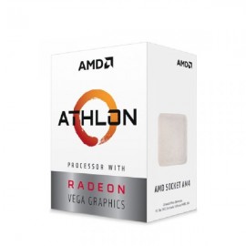 PROCESADOR AMD ATHLON 3000G DUAL CORE 3.5 GHZ AM4 VEGA 3 YD3000C6FHBOX