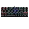 TECLADO GAMER MECANICO REDRAGON K552RGB-1R-SP KUMARA SWITCH ROJO RGB