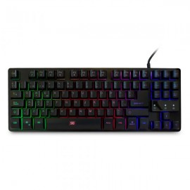 TECLADO GAMER VORAGO START THE GAME KB-503 ALAMBRICO METALICO