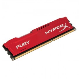 MEMORIA DDR3 KINGSTON HYPERX FURY RED 4GB 1600MHZ (HX316C10FR/4)