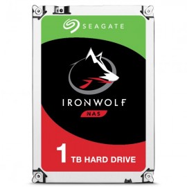 DISCO DURO INTERNO SEAGATE 1TB ST1000VN002 SATA 3.5" IRONWOLF (NAS)