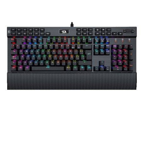 TECLADO GAMER MECANICO REDRAGON K550 YAMA SWITCH PURPLE NEGRO RGB ESP