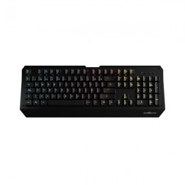 TECLADO GAMER GAME FACTOR MECANICO/OPTICO KBG601 LASER RGB USB 0.2MS