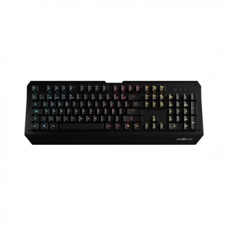 TECLADO GAMER GAME FACTOR MECANICO/OPTICO KBG601 LASER RGB USB 0.2MS