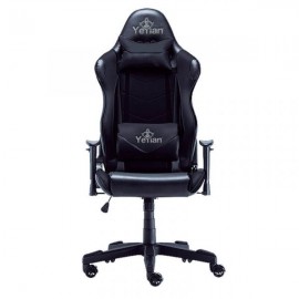 SILLA GAMER YEYIAN CADIRA 1150 NEGRO POLIURETANO YAR-9863N