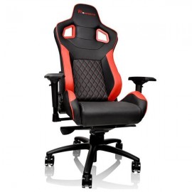 SILLA GAMING THERMALTAKE GC-GTF-BRMFDL-01 NEGRO/ROJO