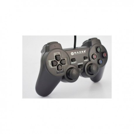 GAMEPAD USB NACEB CON VIBRACION PLUG&PLAY NA-0917