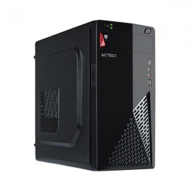 GABINETE ACTECK ATX/MICRO 500W MEDIA TORRE NEGRO AC-929035