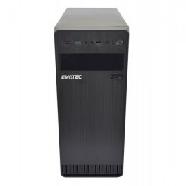 GABINETE EVOTEC EV-1004 TORRE ATX MICRO-ATX MINI-ITX NEGRO 600 W