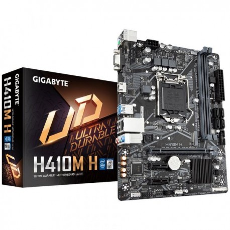 TARJETA MADRE GIGABYTE H410M-H LGA1200 64GB DDR4