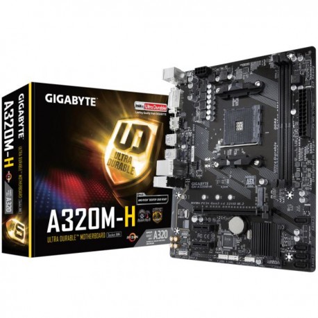 TARJETA MADRE GIGABYTE GA-A320M-H AM4 2xDDR4 HDMI