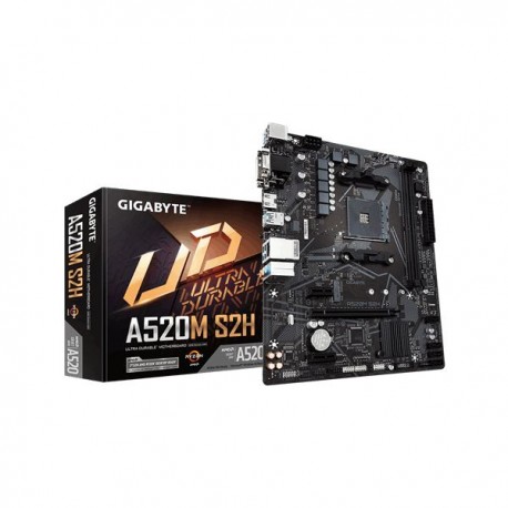 TARJETA MADRE GIGABYTE A520M S2H AM4 MICROATX