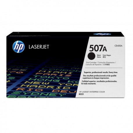 CARTUCHO HP 507A NEGRO PARA M551/570/575 CE400A
