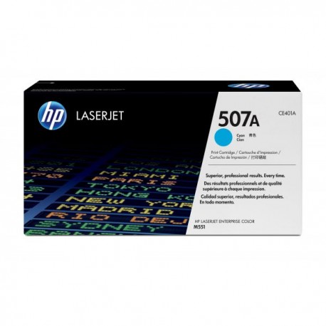 CARTUCHO HP 507A CYAN PARA M551/570/575 CE401A