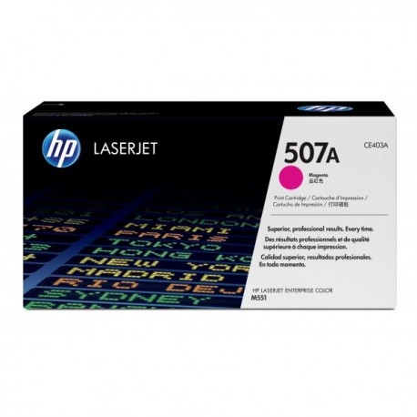 CARTUCHO HP 507A MAGENTA PARA M551/570/575 CE403A
