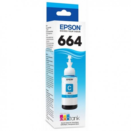 BOTELLA TINTA CYAN EPSON T664220 P/L310/L380/L395/L575/