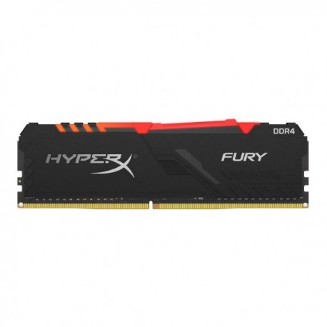 MEMORIA RAM DDR4 KINGSTON HYPERX FURYBLACK RGB 8GB 3200MHZ