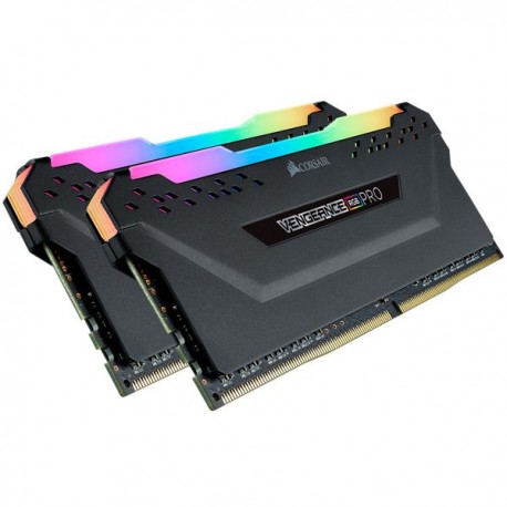 MEMORIA DDR4 CORSAIR VENGANCE RGBPRO 16GB 2666 2X8 CMW16GX4M2A2666C16W