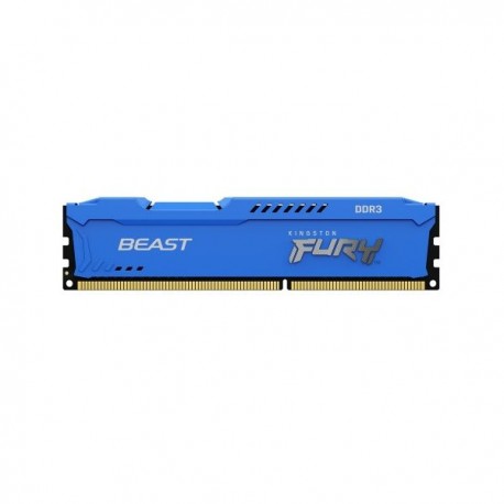 MEMORIA RAM KINGSTON FURY BEAST 8GB 1600MHz DDR3 AZUL KF316C10B/8