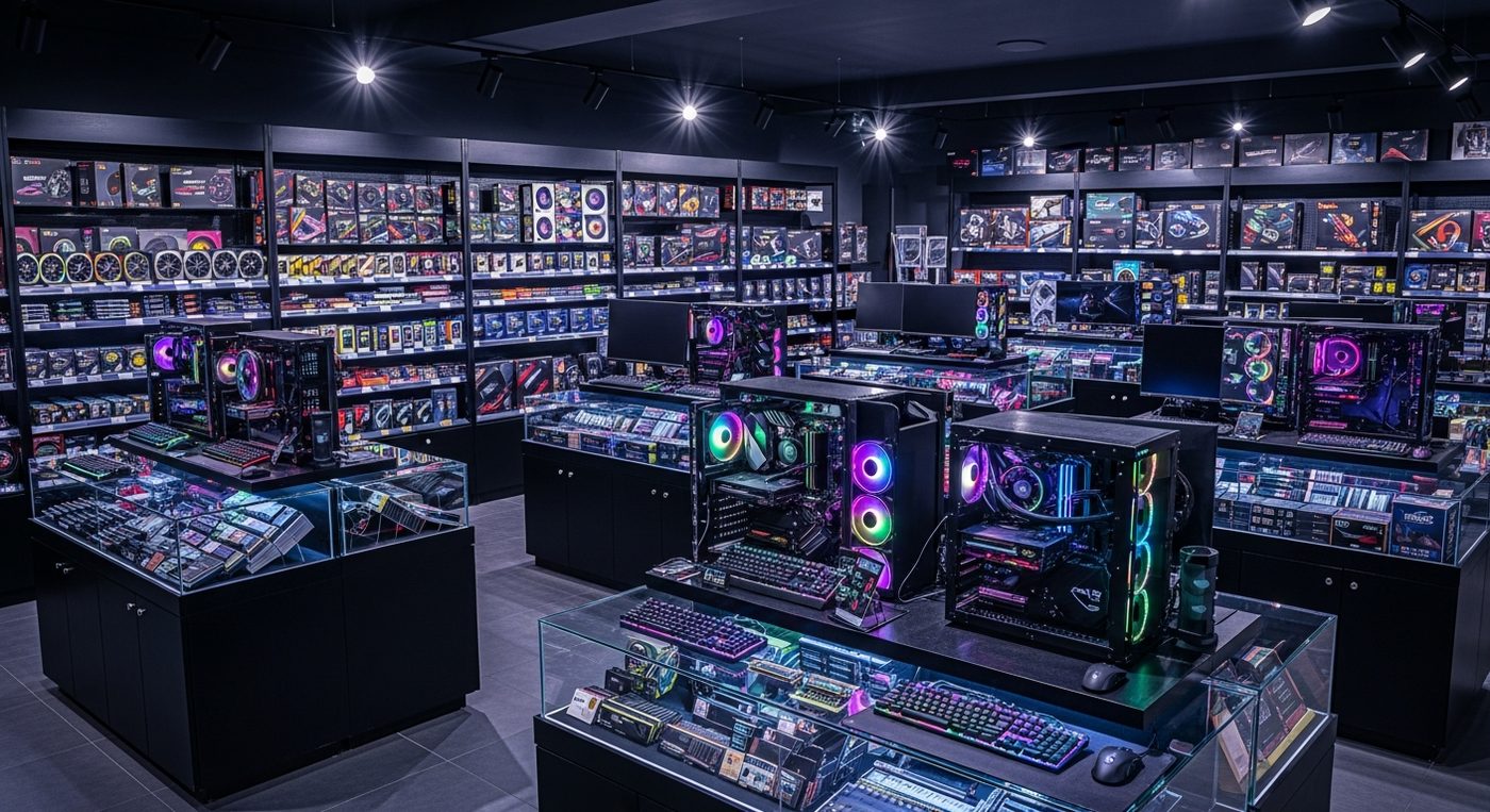 Componentes de PC de alto rendimiento